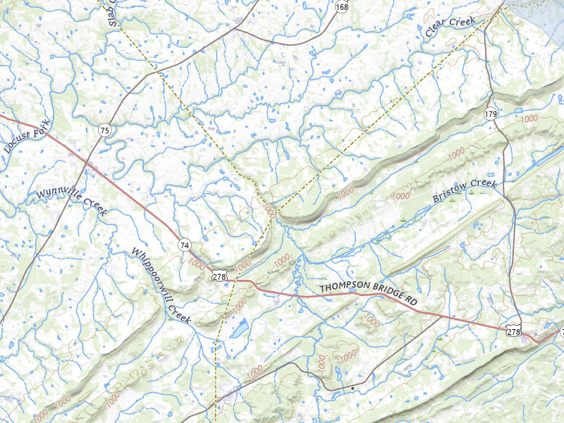NEXRAD radar-signature map of the hail storm over Boaz, AL on Aug 11, 2026