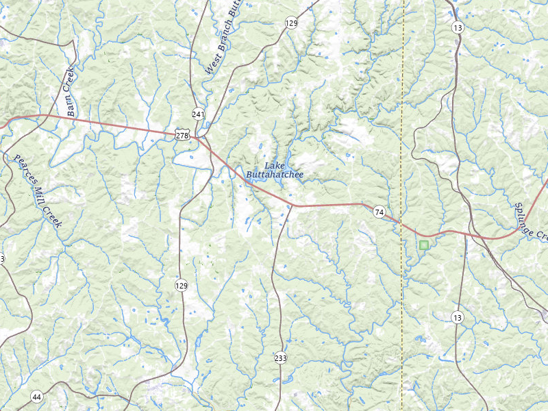 NEXRAD radar-signature map of the hail storm over Brilliant, AL on Aug 17, 2026
