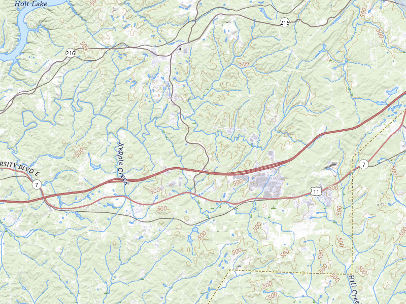 NEXRAD radar-signature map of the hail storm over Brookwood, AL on Apr 28, 2026