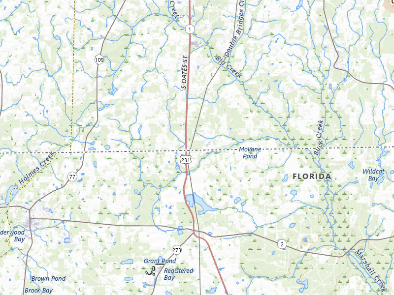 Radar-estimated hail-size map of the storm over Cottonwood, AL on Jul 30, 2026