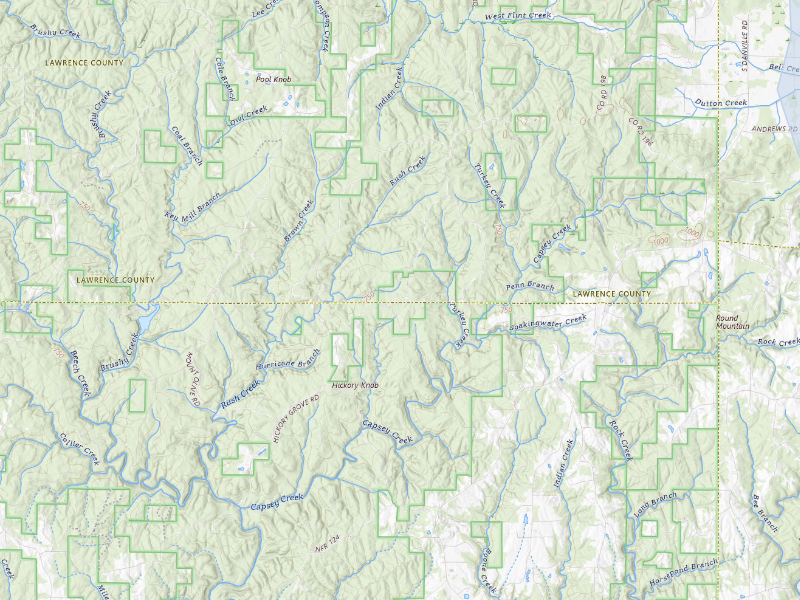 NEXRAD radar-signature map of the hail storm over Danville, AL on Aug 26, 2026