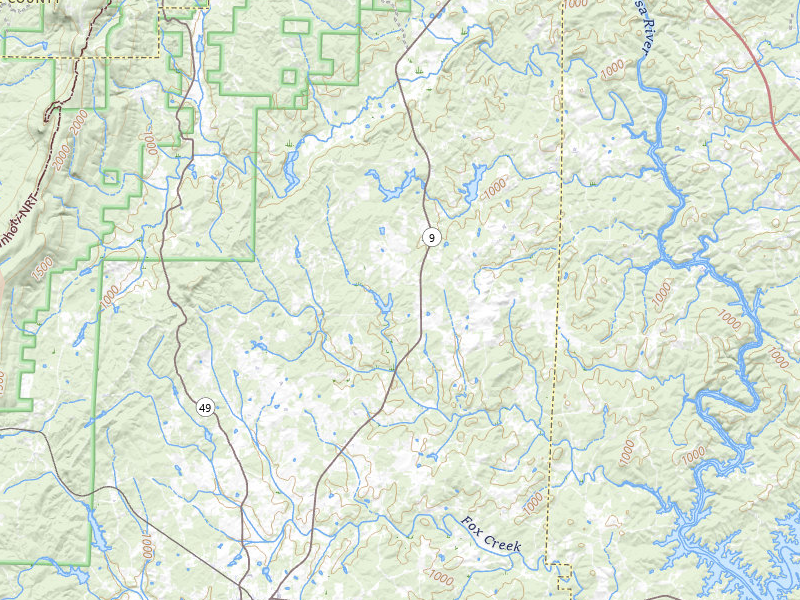 Radar-estimated hail-size map of the storm over Delta, AL on Jul 3, 2026