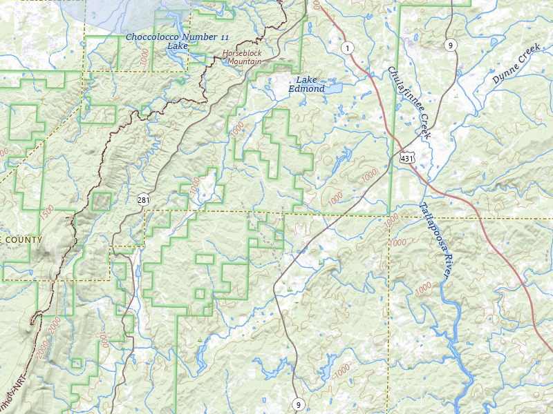 NEXRAD radar-signature map of the hail storm over Delta, AL on Aug 11, 2026