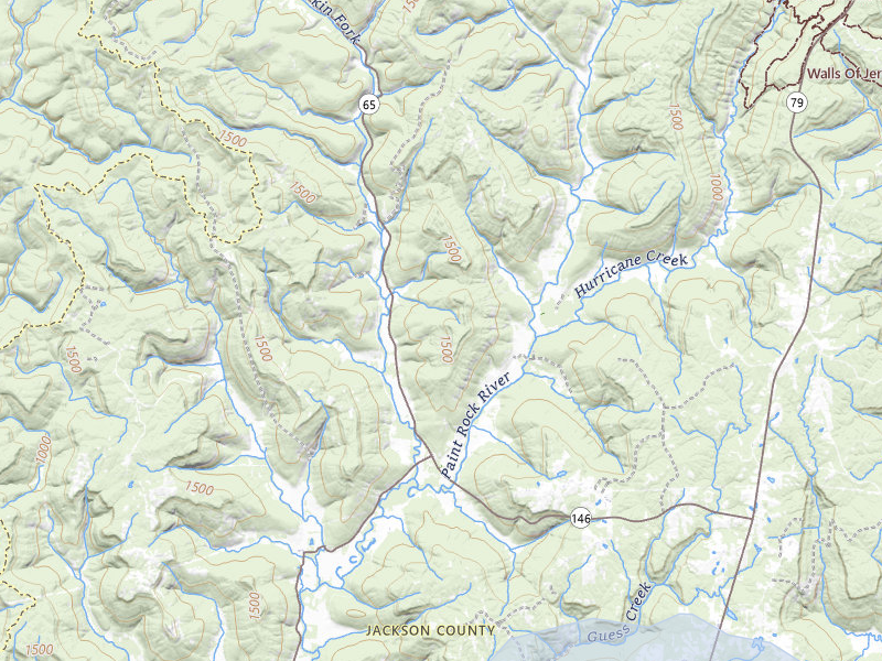 NEXRAD radar-signature map of the hail storm over Estillfork, AL on Aug 6, 2026