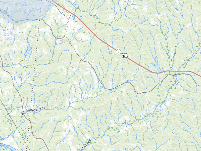 NEXRAD radar-signature map of the hail storm over Ethelsville, AL on Apr 28, 2026