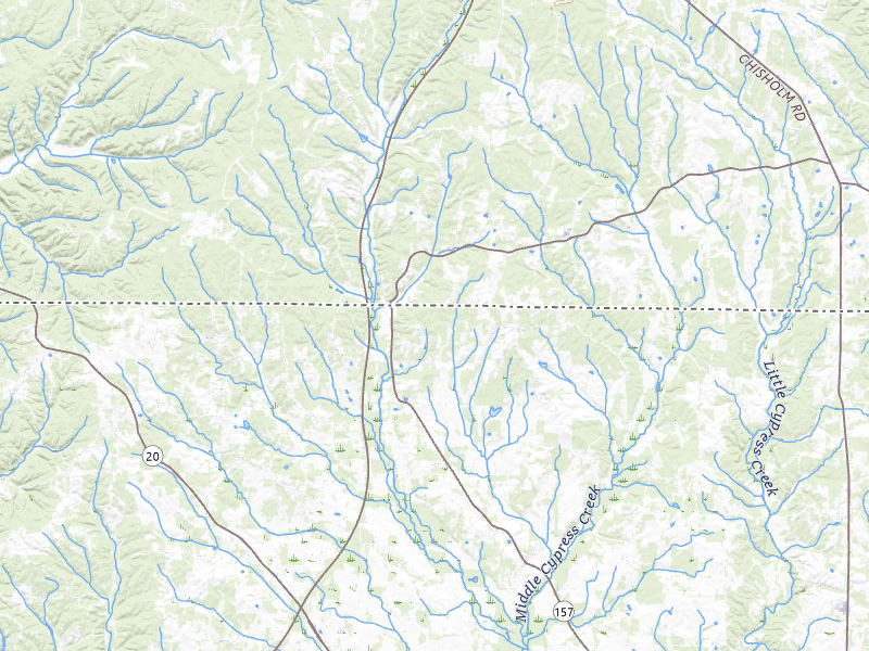 Radar-estimated hail-size map of the storm over Florence, AL on Feb 26, 2026