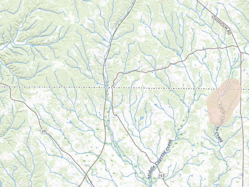 Radar-estimated hail-size map of the storm over Florence, AL on Jul 3, 2026