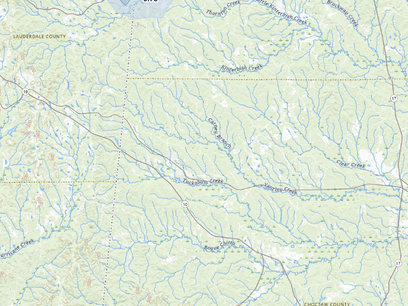 NEXRAD radar-signature map of the hail storm over Lisman, AL on Sep 12, 2026