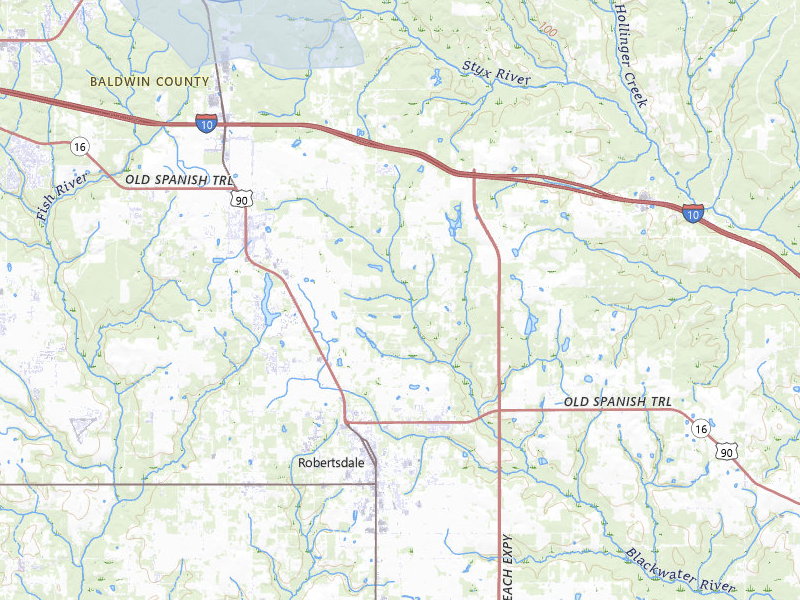 NEXRAD radar-signature map of the hail storm over Loxley, AL on Jul 30, 2026