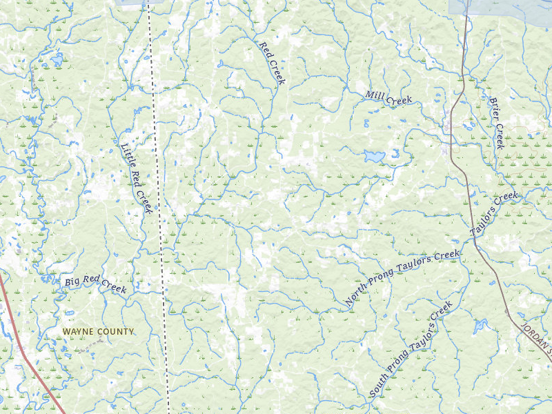 NEXRAD radar-signature map of the hail storm over Millry, AL on Jul 12, 2026