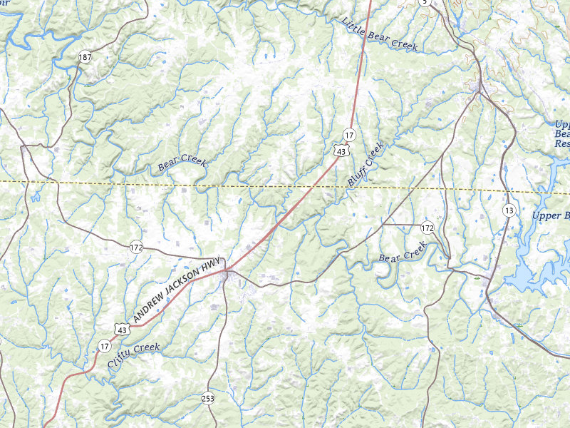 Radar-estimated hail-size map of the storm over Phil Campbell, AL on Jul 19, 2026
