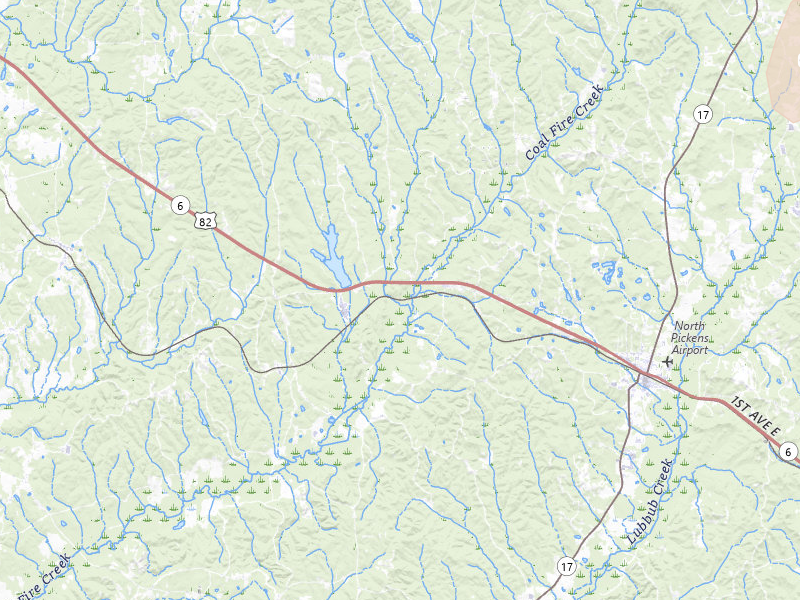 Radar-estimated hail-size map of the storm over Reform, AL on Jul 9, 2026