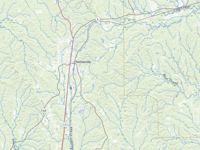 NEXRAD radar-signature map of the hail storm over Thomasville, AL on Jul 12, 2026