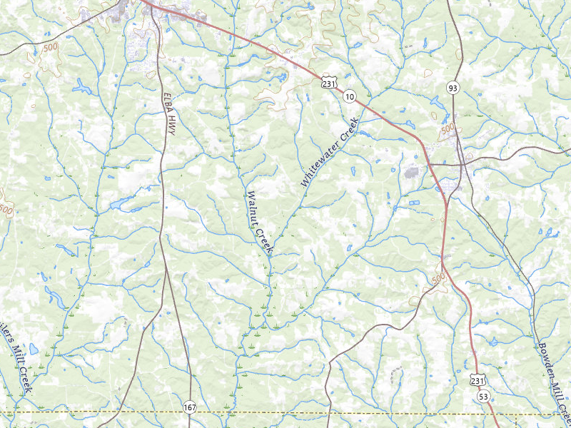 NEXRAD radar-signature map of the hail storm over Troy, AL on May 6, 2026