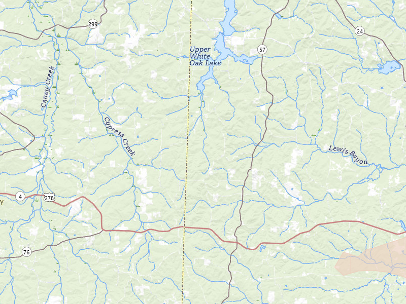 Radar-estimated hail-size map of the storm over Chidester, AR on Mar 15, 2026