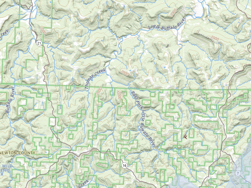 NEXRAD radar-signature map of the hail storm over Deer, AR on Jul 6, 2026