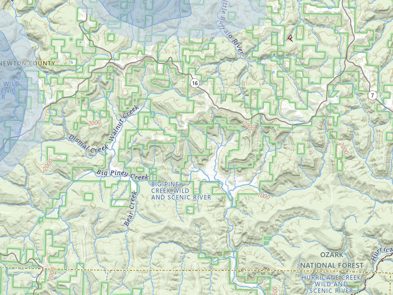 NEXRAD radar-signature map of the hail storm over Deer, AR on Aug 6, 2026