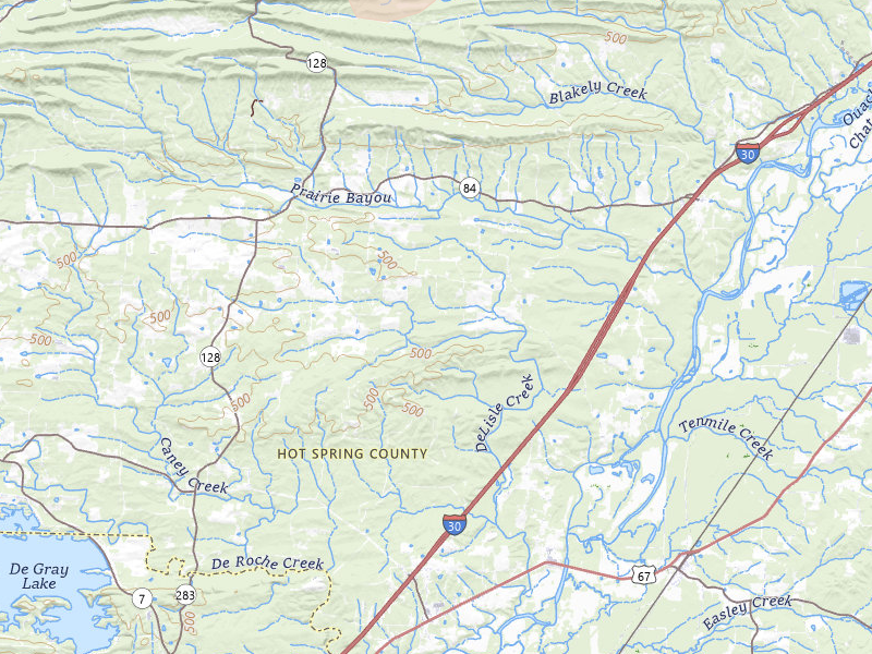 Radar-estimated hail-size map of the storm over Donaldson, AR on Mar 15, 2026