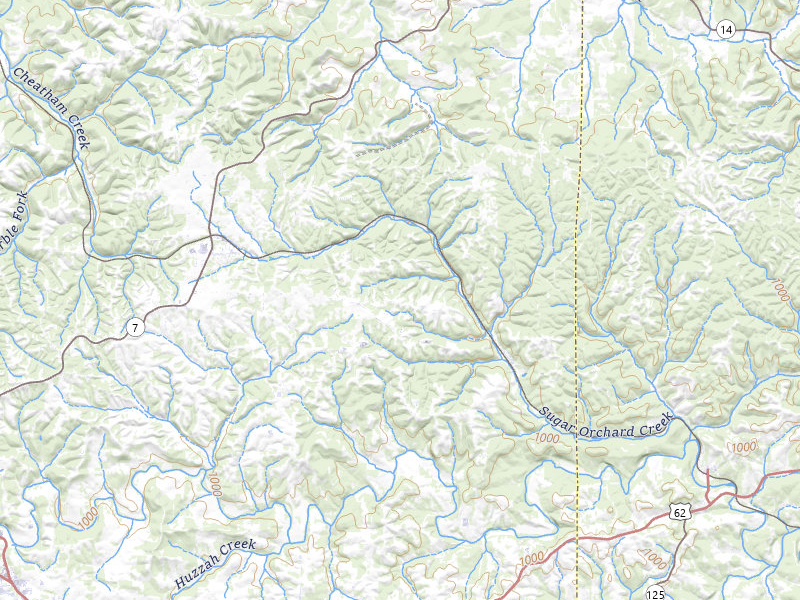 NEXRAD radar-signature map of the hail storm over Harrison, AR on May 30, 2026