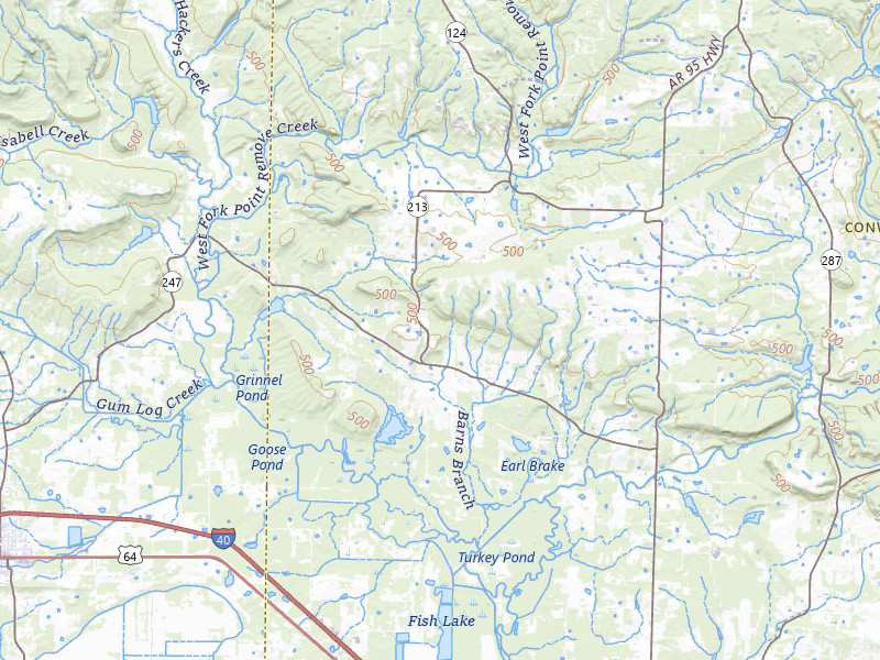 NEXRAD radar-signature map of the hail storm over Hattieville, AR on Jul 6, 2026