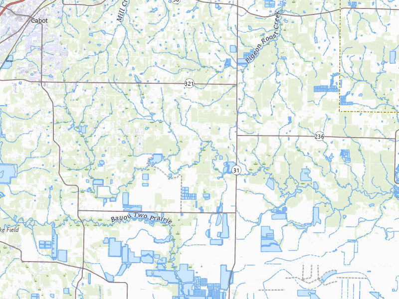 NEXRAD radar-signature map of the hail storm over Lonoke, AR on Mar 7, 2026
