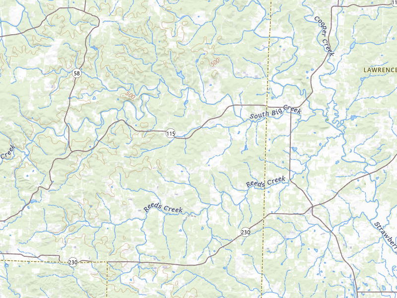 NEXRAD radar-signature map of the hail storm over Smithville, AR on Jun 1, 2026