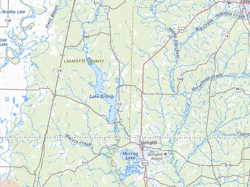 Radar-estimated hail-size map of the storm over Taylor, AR on Jul 6, 2026
