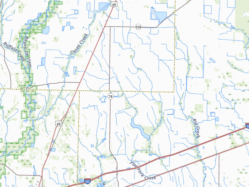 Radar-estimated hail-size map of the storm over Wheatley, AR on Mar 15, 2026