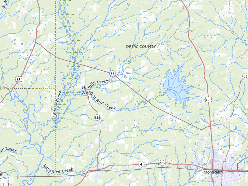 NEXRAD radar-signature map of the hail storm over Wilmar, AR on Mar 7, 2026