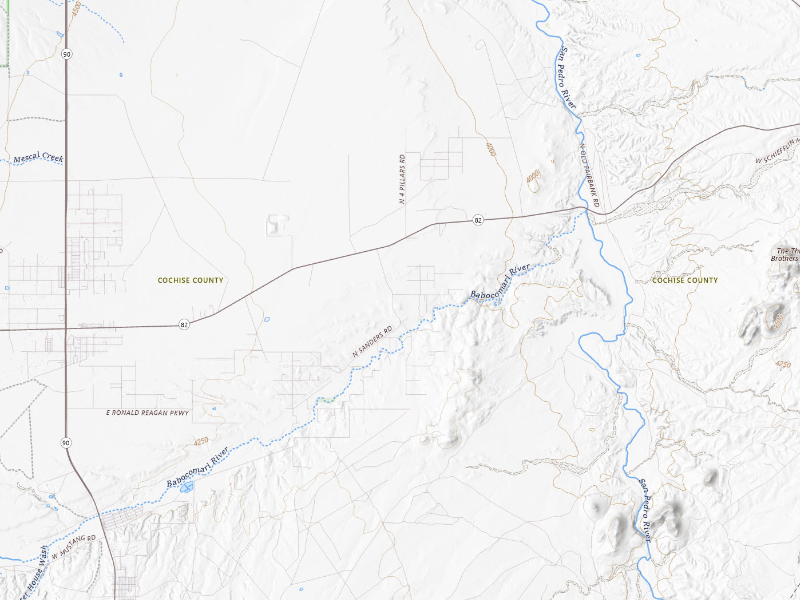 NEXRAD radar-signature map of the hail storm over Huachuca City, AZ on Sep 12, 2026