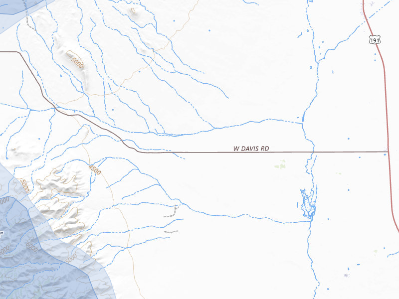 NEXRAD radar-signature map of the hail storm over Mc Neal, AZ on Aug 5, 2026