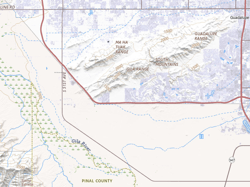 NEXRAD radar-signature map of the hail storm over Phoenix, AZ on Aug 9, 2026