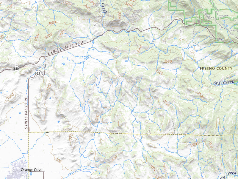 NEXRAD radar-signature map of the hail storm over Yokuts, CA on Apr 21, 2026