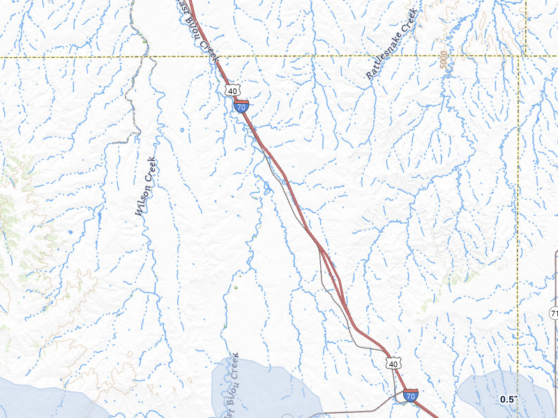 NEXRAD radar-signature map of the hail storm over Agate, CO on Aug 18, 2026