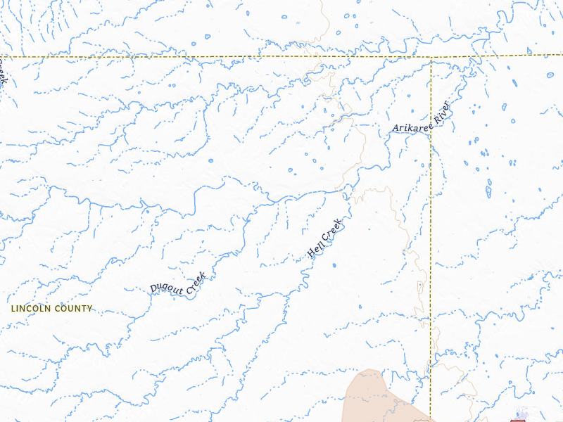 Radar-estimated hail-size map of the storm over Arriba, CO on Jul 22, 2026