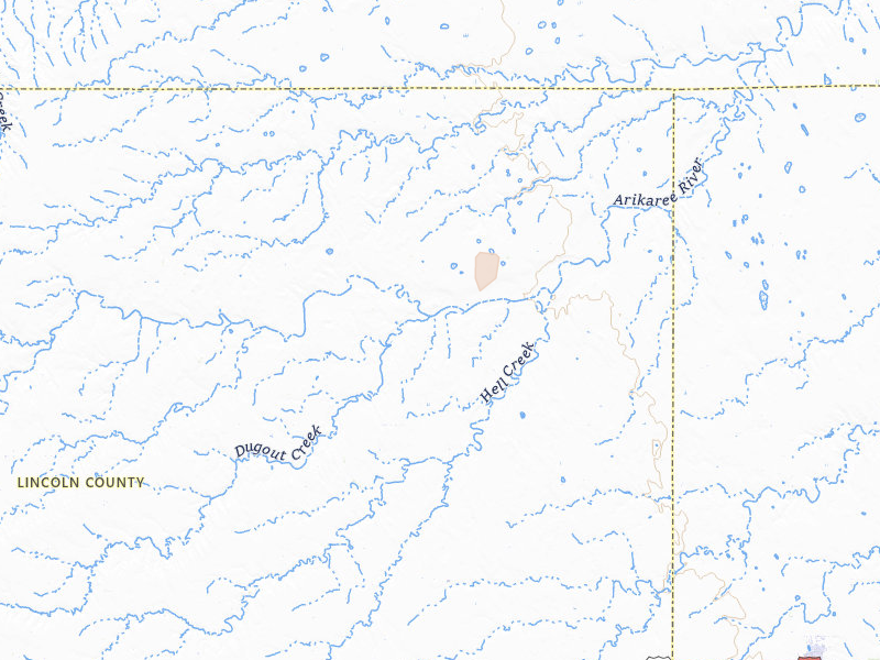 Radar-estimated hail-size map of the storm over Arriba, CO on Jul 28, 2026