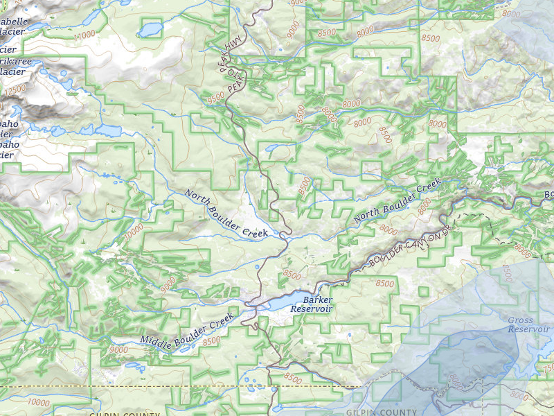 NEXRAD radar-signature map of the hail storm over Boulder, CO on Jul 28, 2026