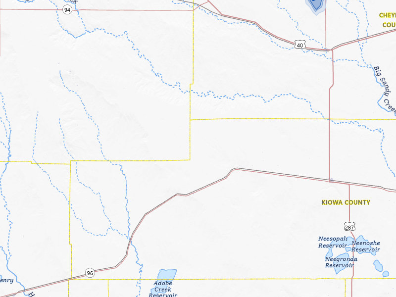 NEXRAD radar-signature map of the hail storm over Haswell, CO on Aug 21, 2026