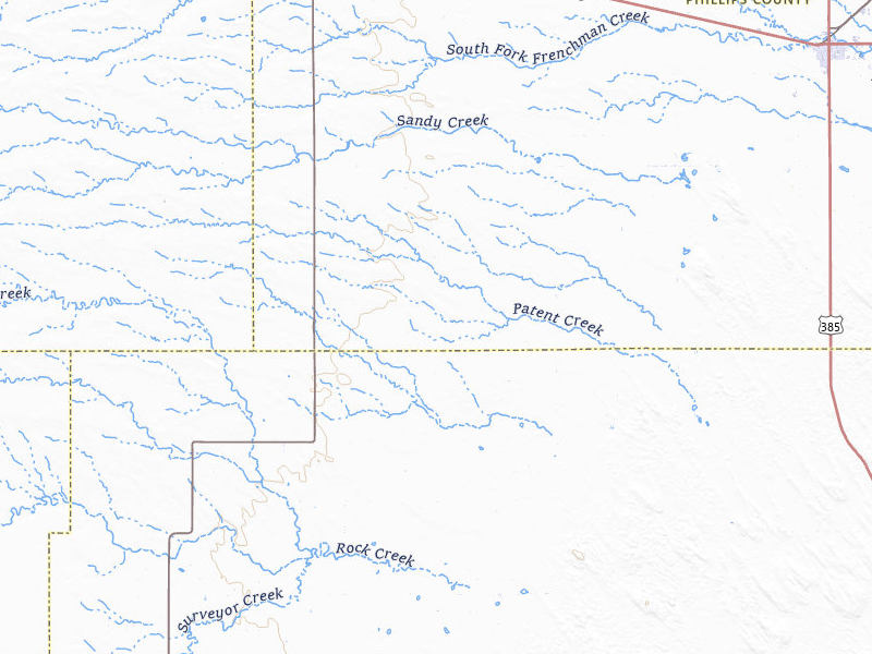 Radar-estimated hail-size map of the storm over Haxtun, CO on Jul 22, 2026