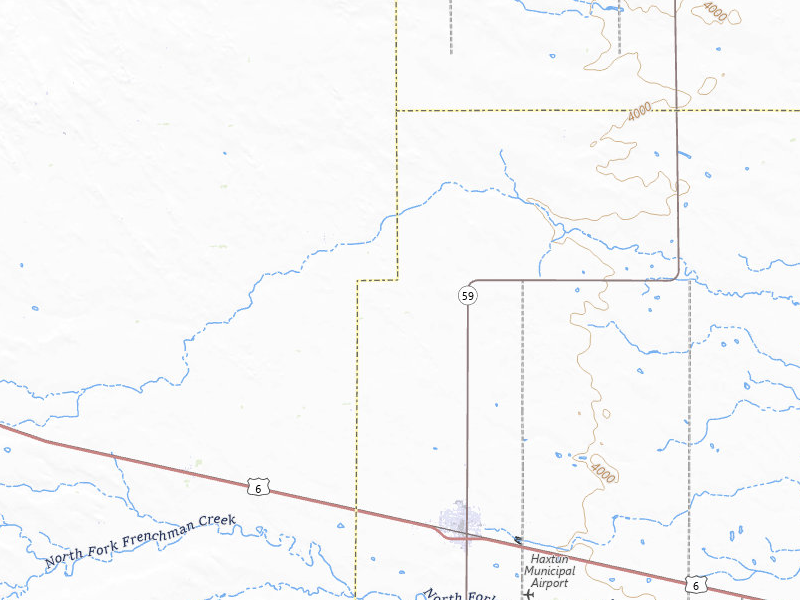 NEXRAD radar-signature map of the hail storm over Haxtun, CO on Jul 22, 2026