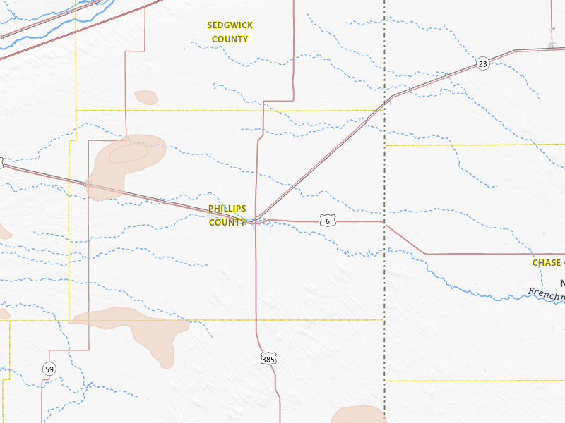 Radar-estimated hail-size map of the storm over Holyoke, CO on Jul 3, 2026