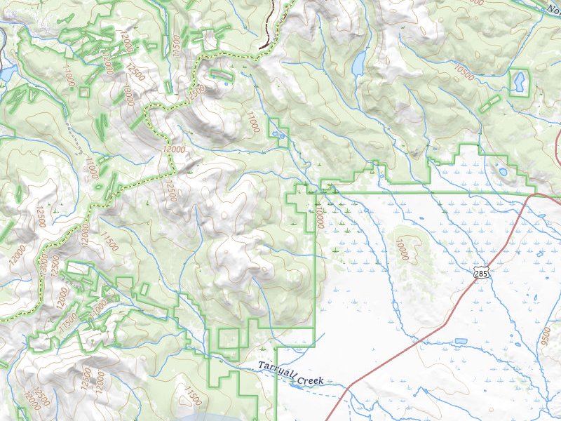 NEXRAD radar-signature map of the hail storm over Jefferson, CO on Jul 28, 2026