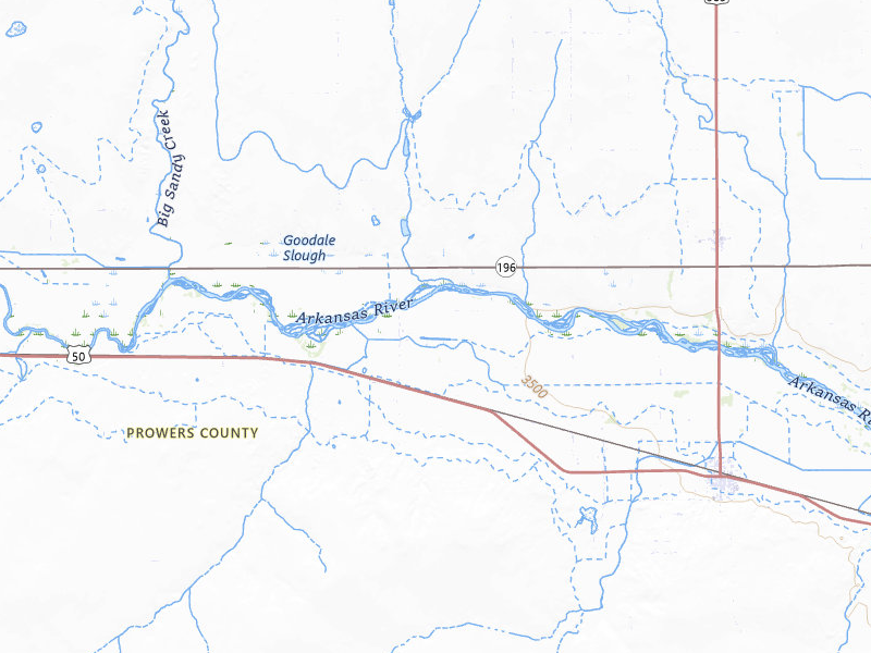 NEXRAD radar-signature map of the hail storm over Lamar, CO on Aug 14, 2026