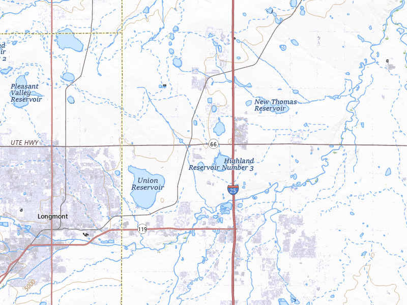 Radar-estimated hail-size map of the storm over Mead, CO on Jul 21, 2026