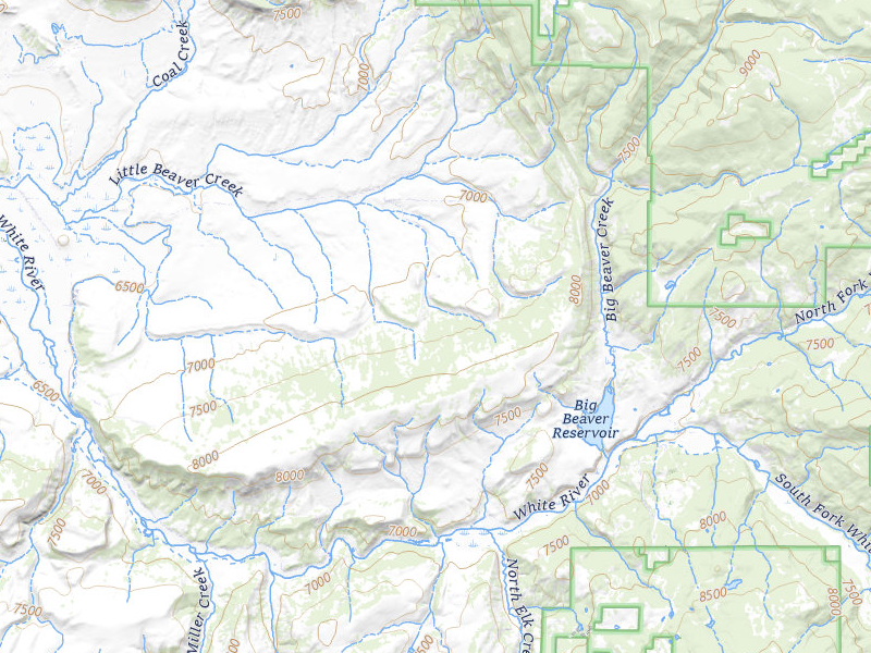 NEXRAD radar-signature map of the hail storm over Meeker, CO on Jul 24, 2026