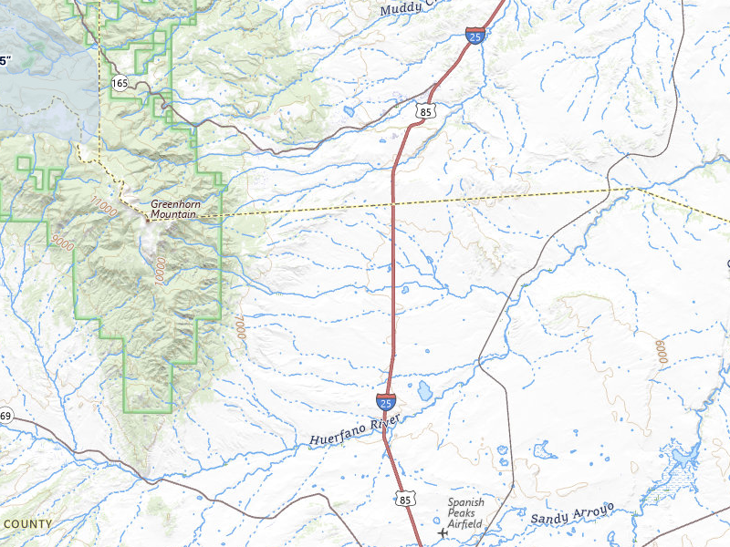 NEXRAD radar-signature map of the hail storm over Rye, CO on Aug 19, 2026