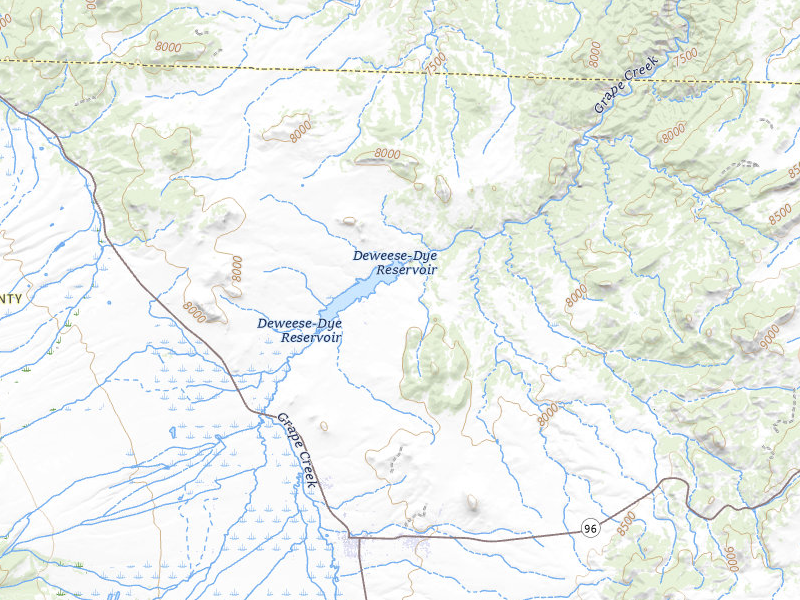 Radar-estimated hail-size map of the storm over Westcliffe, CO on Jul 31, 2026