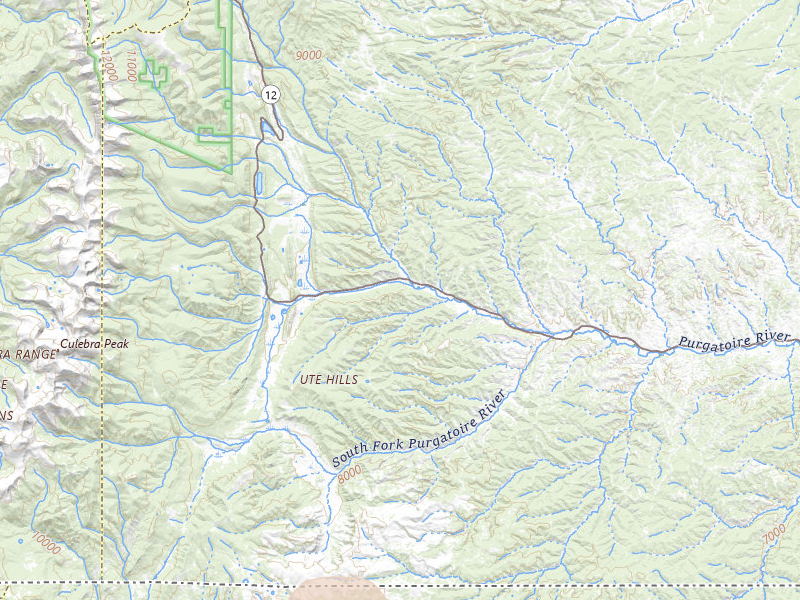 Radar-estimated hail-size map of the storm over Weston, CO on Jul 31, 2026