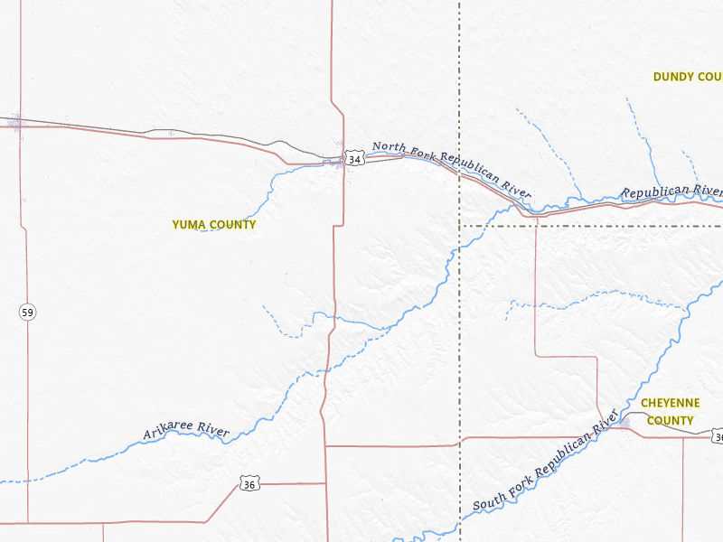 Radar-estimated hail-size map of the storm over Wray, CO on Jul 28, 2026
