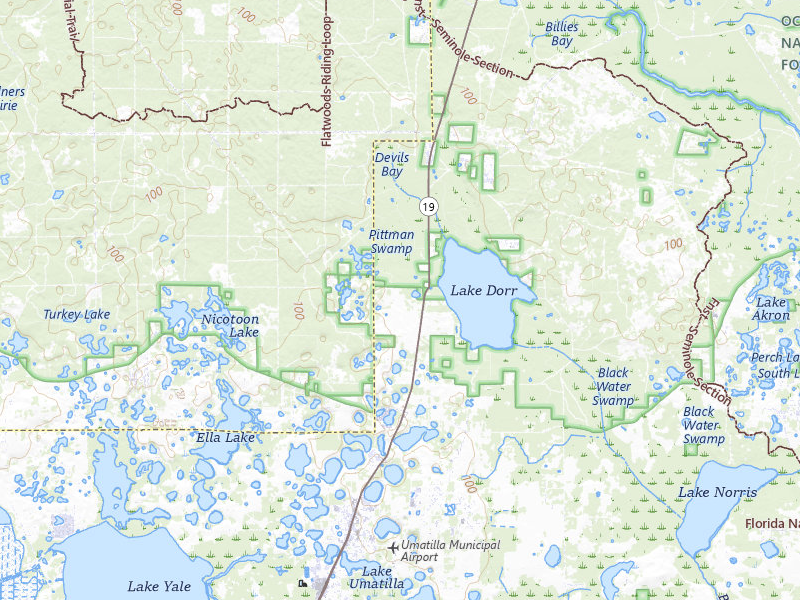 NEXRAD radar-signature map of the hail storm over Altoona, FL on Jul 12, 2026
